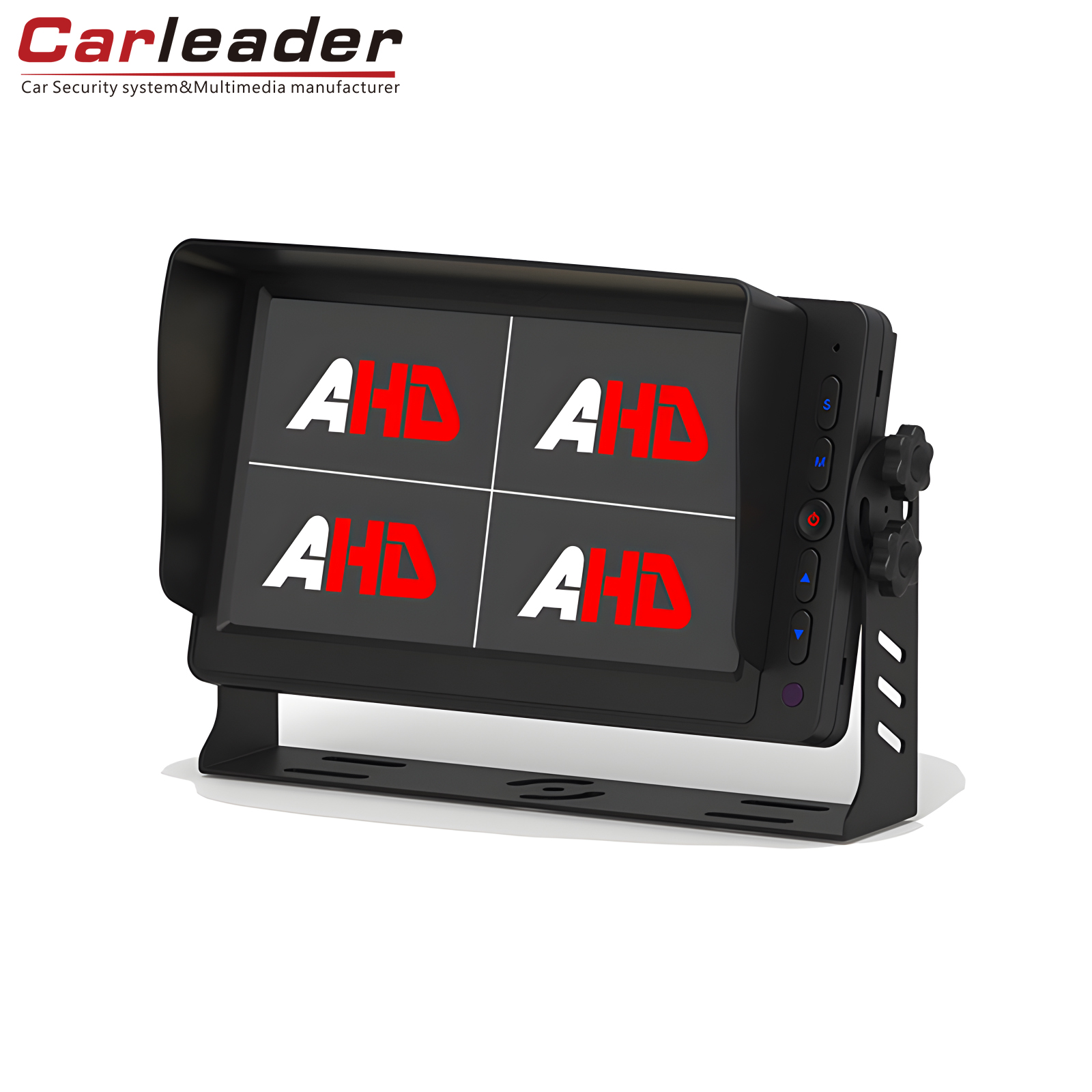 Автомобильный монитор Carleader с диагональю 7 дюймов AHD Quad View делает ваше вождение безопаснее