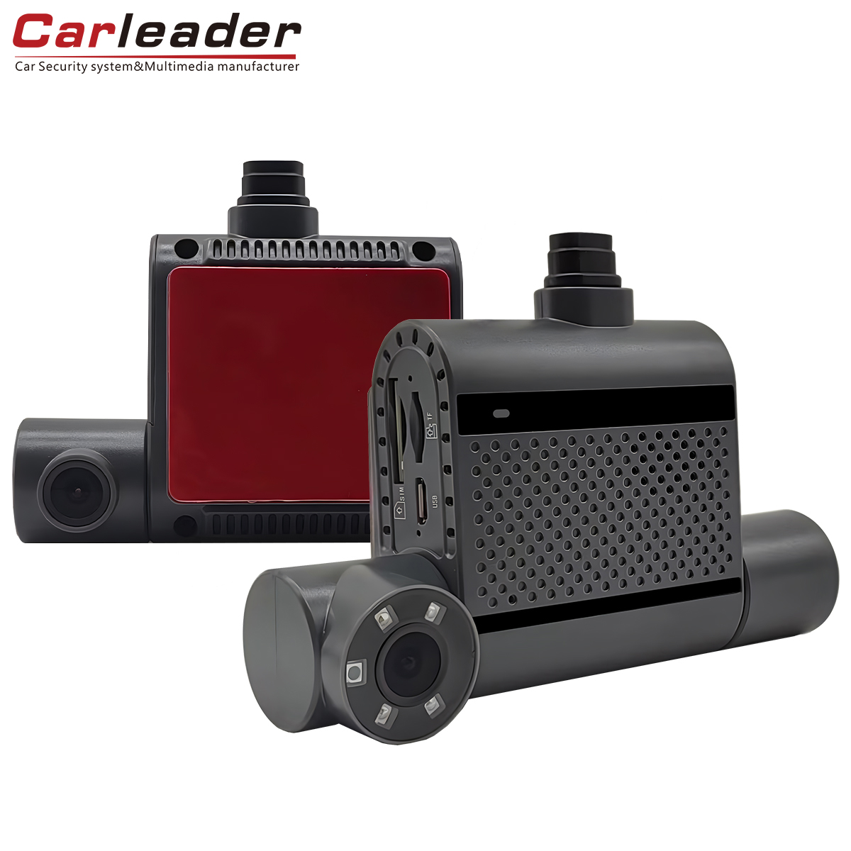 Drive Smarter, оставайтесь защищенными-Carleader Dual-Channel DVR записи HD 1080p Dash Camera