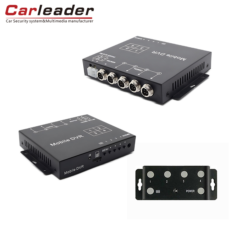 Carleader 4CH AHD 1080p Mini Mobile DVR поддержка TF Card Storage