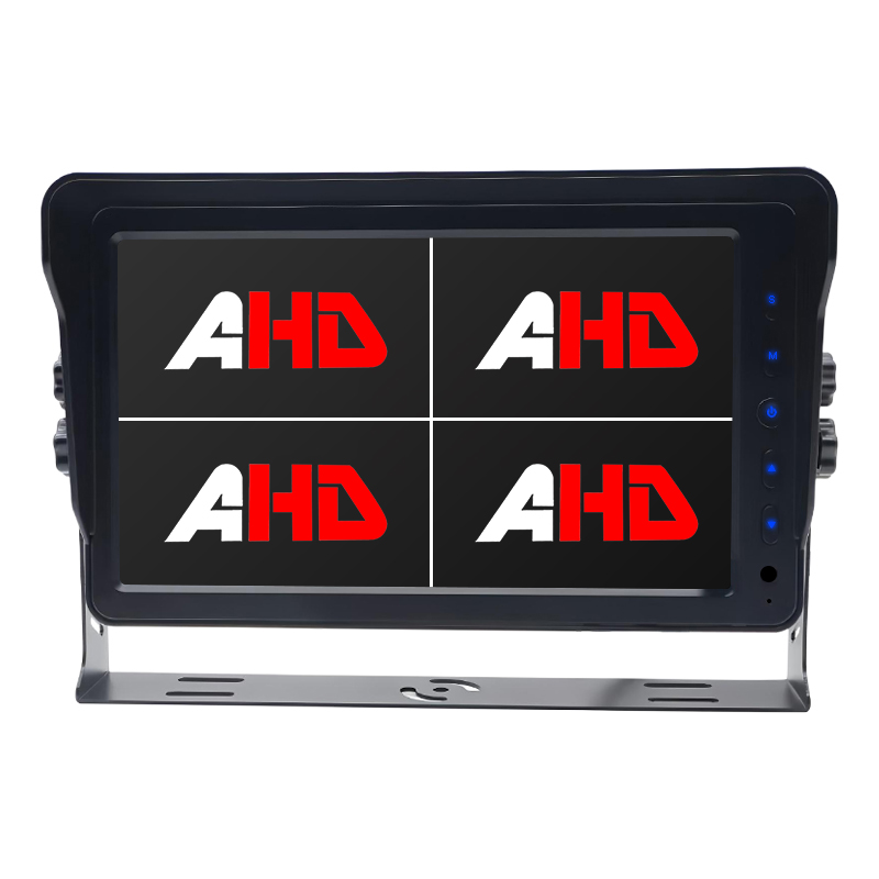Carleader Новый 10,1-дюймовый AHD дисплей с четырьмя видами дисплея для тяжелых условий эксплуатации для коммерческого автобуса и грузовика