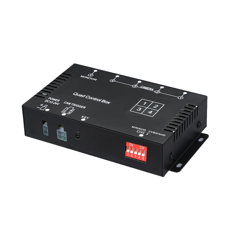 4CH AHD 720P/CVBS автомобильный видеоразветвитель для систем камер грузовиков