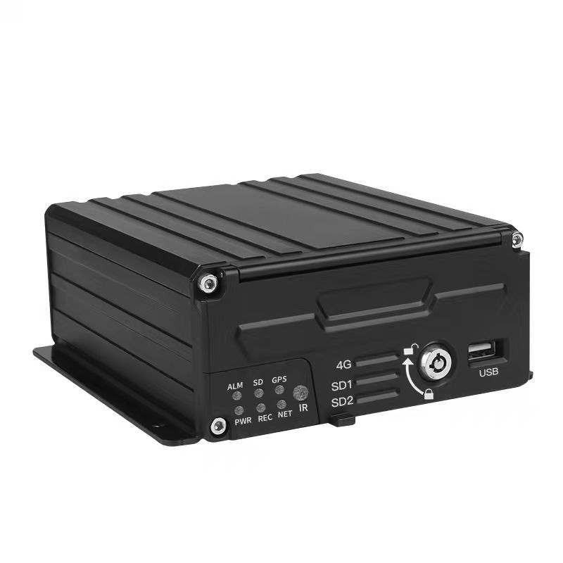 4-канальный мобильный видеорегистратор IPC HDD для безопасности транспортных средств