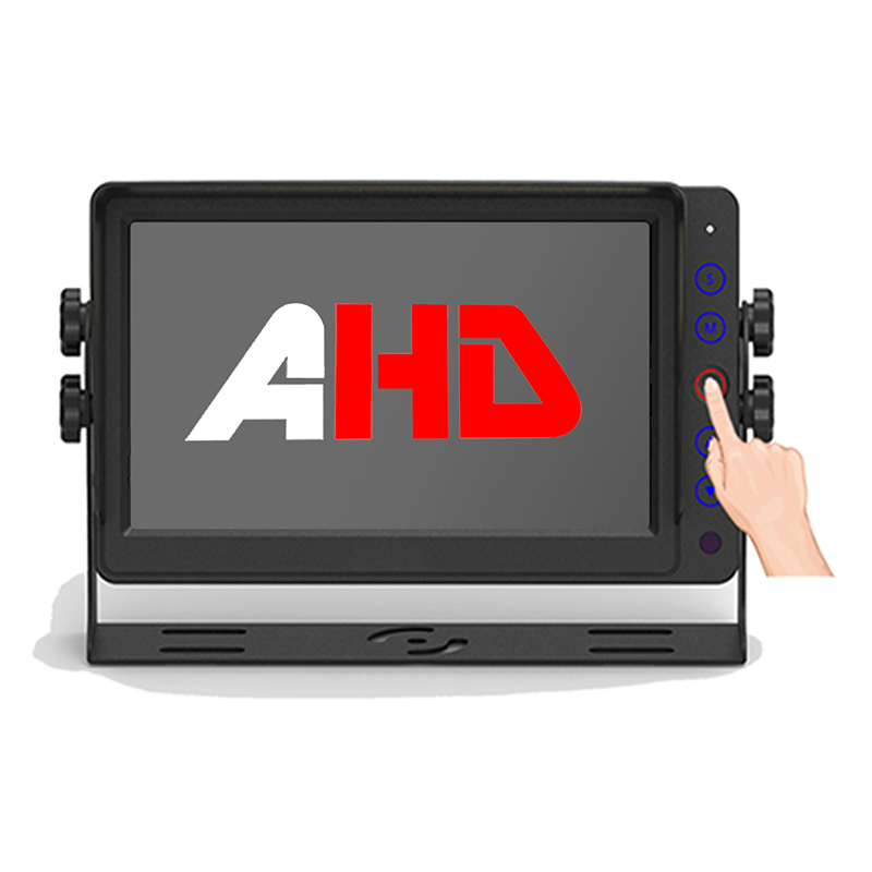 7-дюймовый монитор для коммерческого транспорта с видеовходами AHD и дистанционным управлением